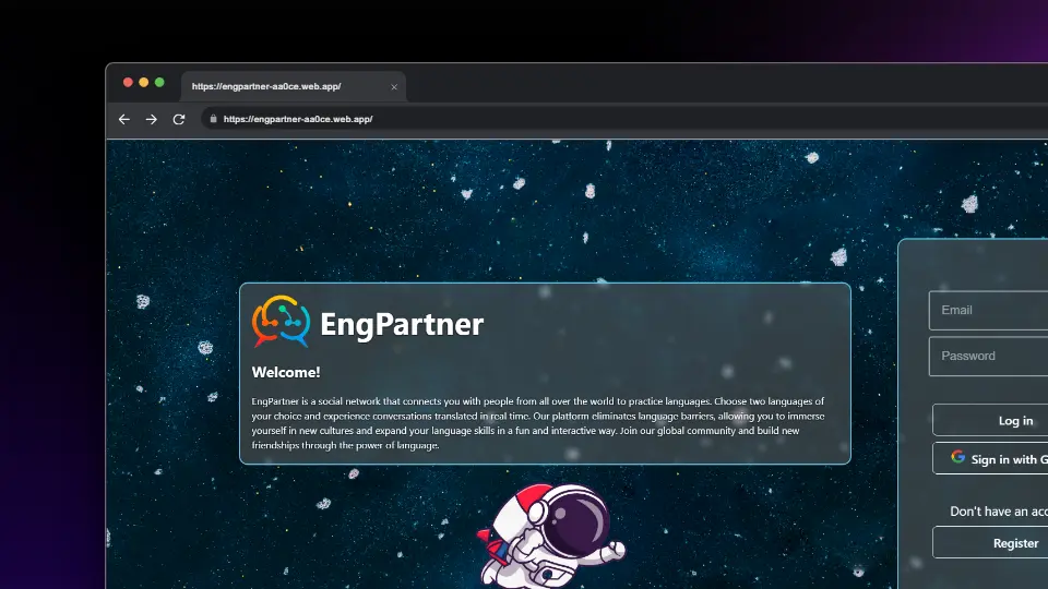 Captura de pantalla del proyecto